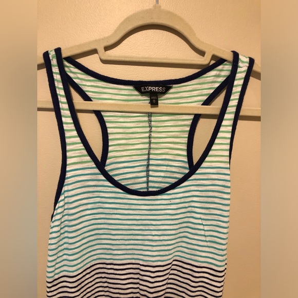 Express Maxi Casual Racerback Dress Size Medium - Picture 6 of 10